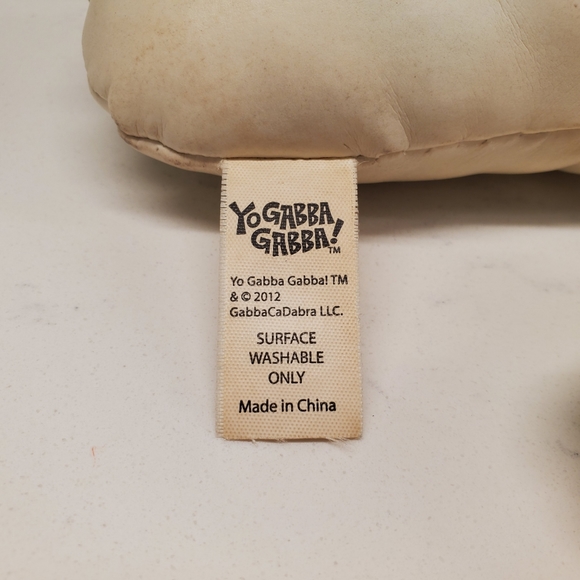 RARE Yo Gabba Gabba Gooble Plush SDCC 2012 HTF - Picture 8 of 11